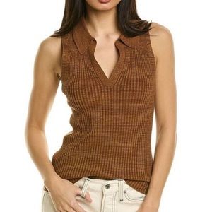 Helmut Lang marl rib tank